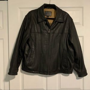 JAMES DEAN leather jacket classic black size M